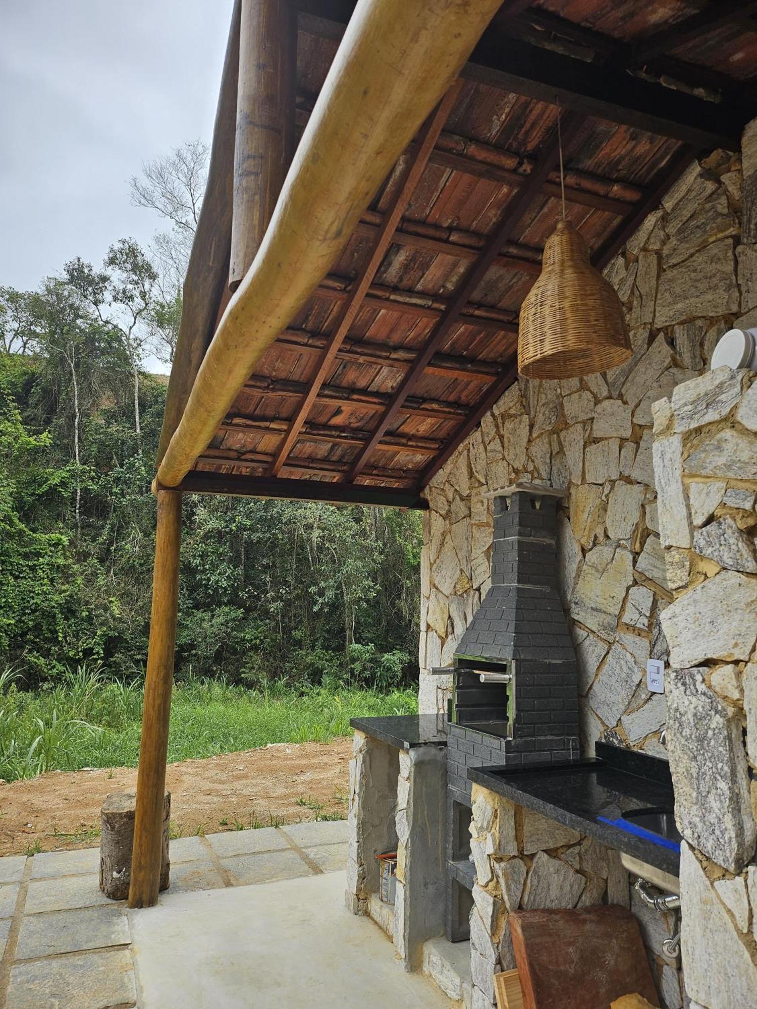 Casa Di Pedra Com Linda Vista Para Natureza - ميجيل بيريرا المظهر الخارجي الصورة